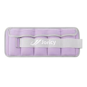 JORICY Lavender Ankle /Wrist Weights (2 x 0.5lb) Adjustable Straps